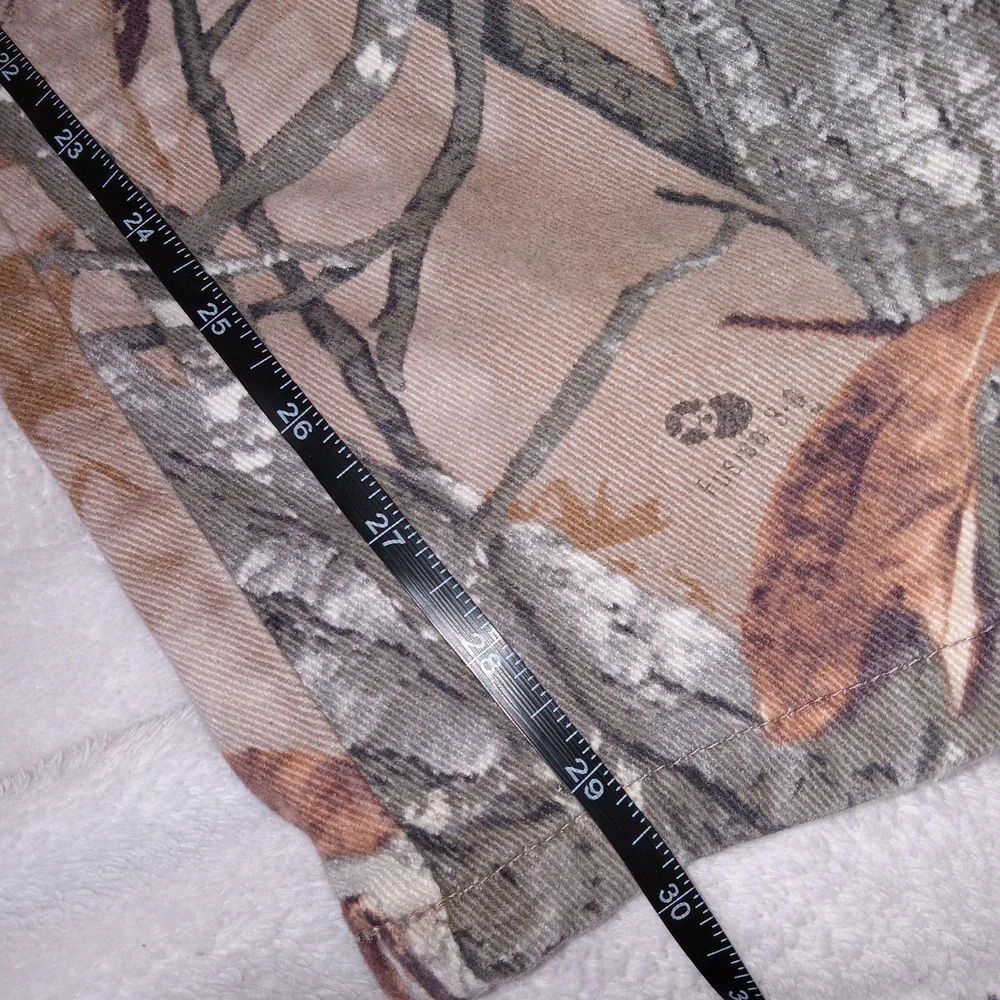 Wrangler Mossy Oak Fusion 3D Camo Jeans Mens 34x30 Double Knee Hunting 97GR1FS - Picture 8 of 11